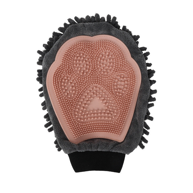 2-in-1 Pet Bathing & Massage Glove – Dual-Sided Brush for Dogs & Cats