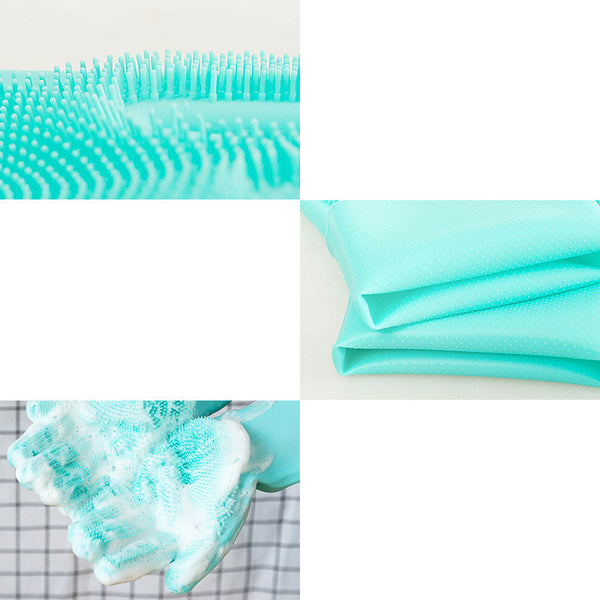 Silicone Dog & Cat Grooming Comb Gloves
