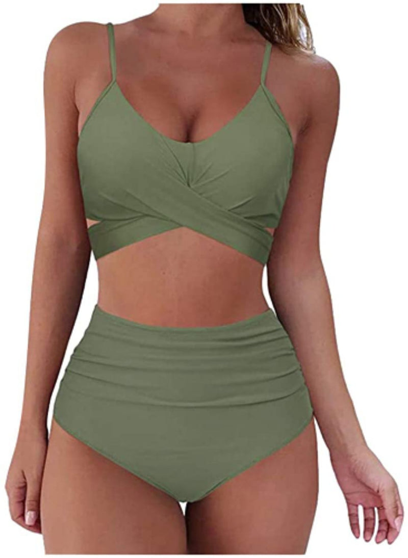 Push Up Leopard Print Swimwear