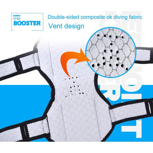 spring-loaded knee booster