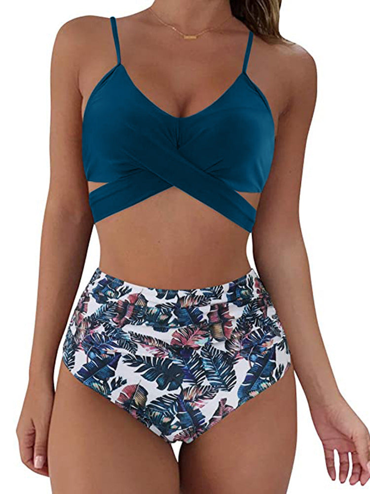 Push Up Leopard Print Swimwear
