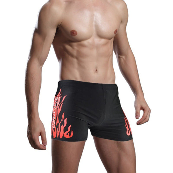 Bold Flame Swim Trunks