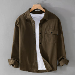 Men's Fall Button Down Jacket