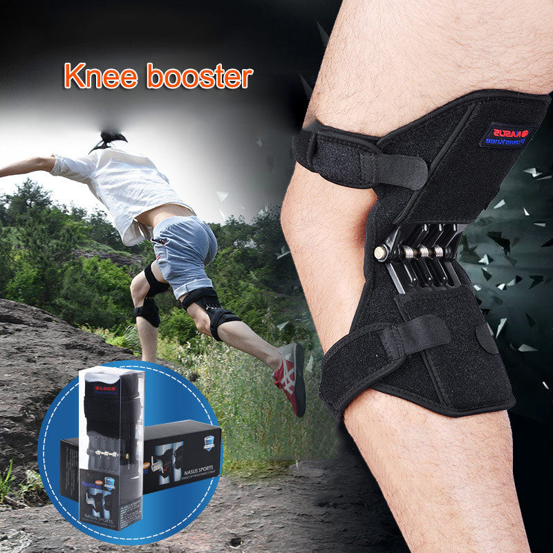 spring-loaded knee booster