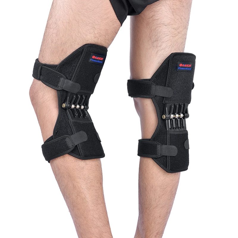 spring-loaded knee booster