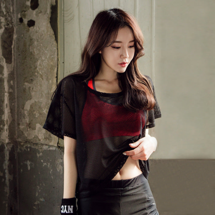 Breathable Fitness Tops Gym Clothing for Women