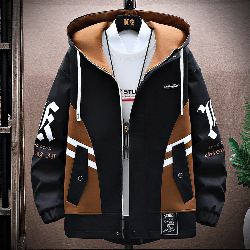 Stylish Men’s Fall Set – Casual Jacket & Pants