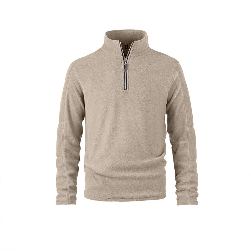 Men's Fleece Quarter Zip-Up Jacket