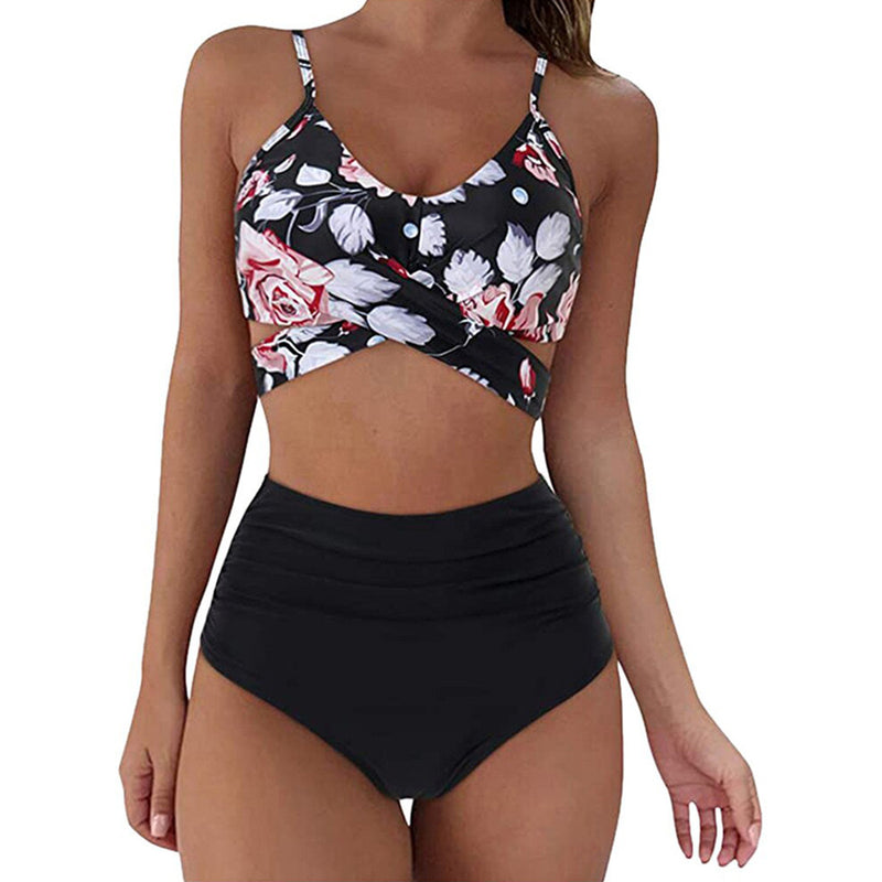 Push Up Leopard Print Swimwear