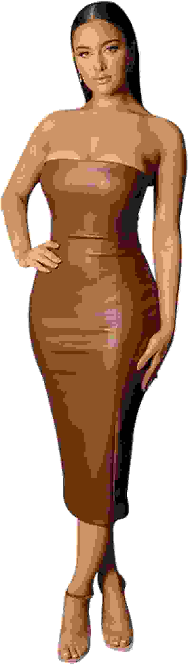 Women Sexy Strapless Tube Top Club Midi Dress off Shoulder Bodycon Party Faux Leather Dress

