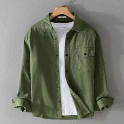 Men's Fall Button Down Jacket
