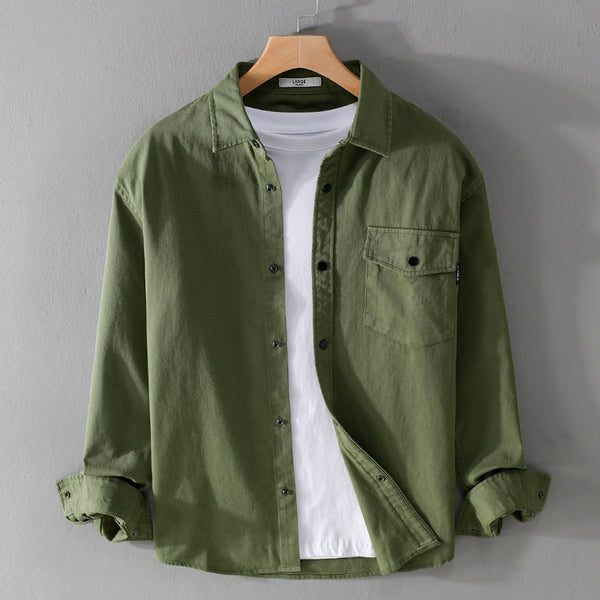 Men's Fall Button Down Jacket