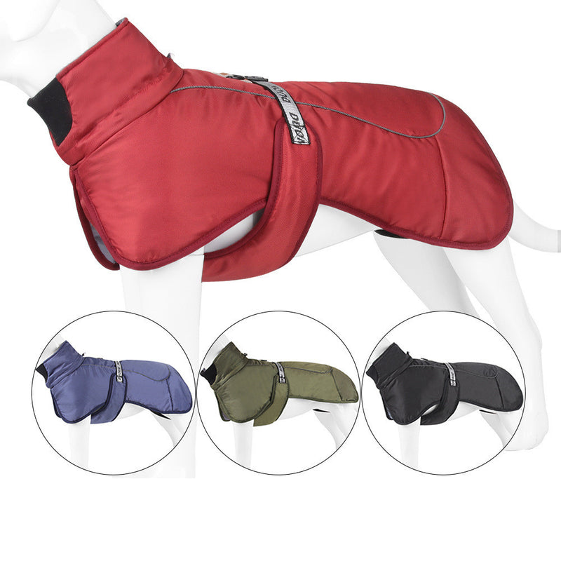 New Dog Clothes Cloak Thickened And Warming Clothes