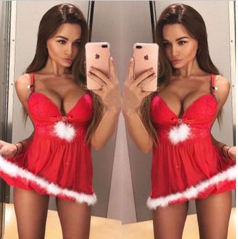 Women's Lingerie Christmas Holiday Costume