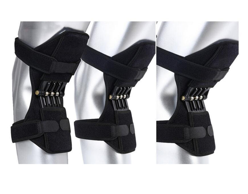 spring-loaded knee booster