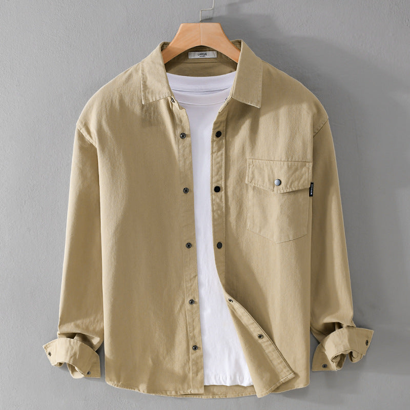 Men's Fall Button Down Jacket