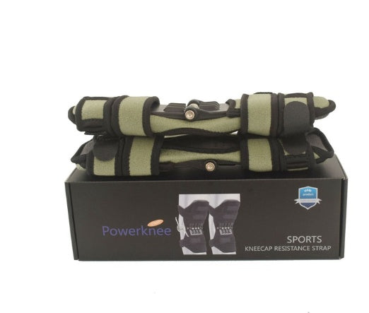 spring-loaded knee booster
