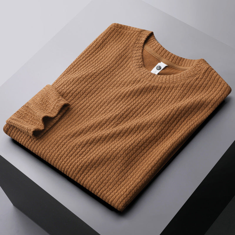Men's Solid Color Sweater