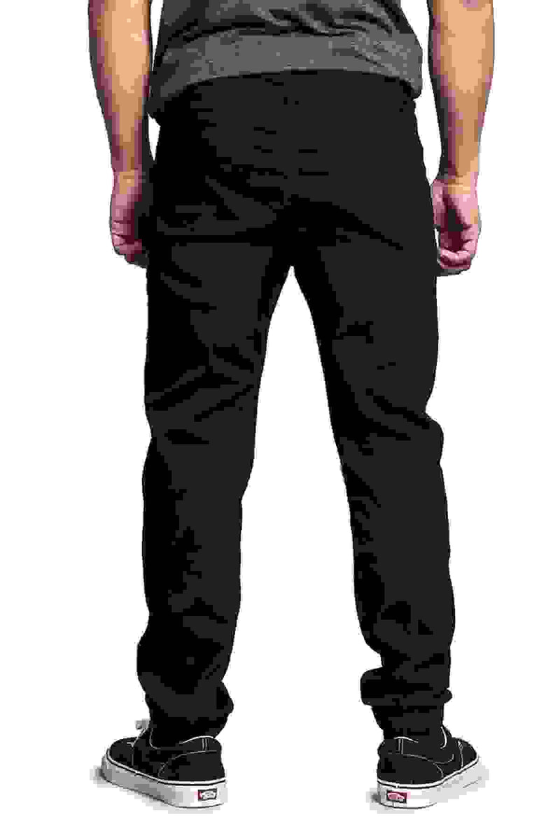 Men'S Drop Crotch Stretch Jogger Twill Pants, up to 5X
