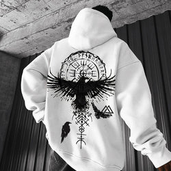 Men's Fashion Hooded With Rope Sweater