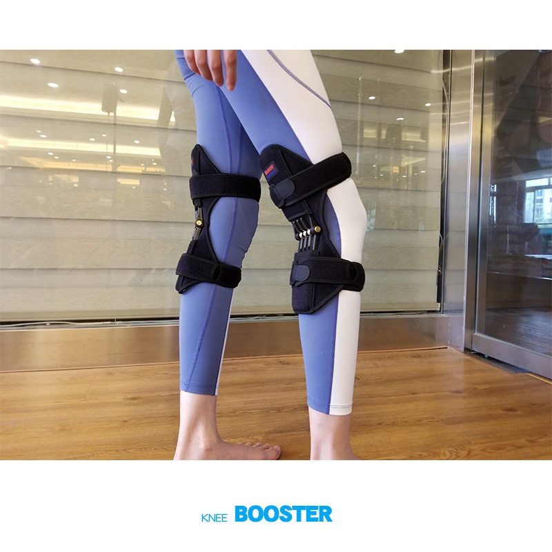 spring-loaded knee booster