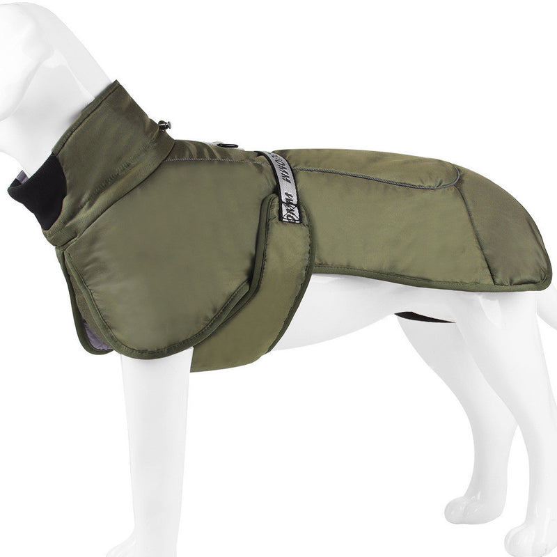 New Dog Clothes Cloak Thickened And Warming Clothes