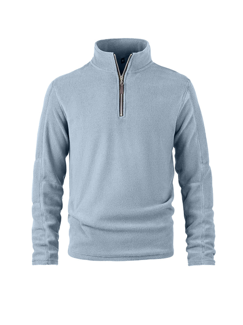 Men's Fleece Quarter Zip-Up Jacket