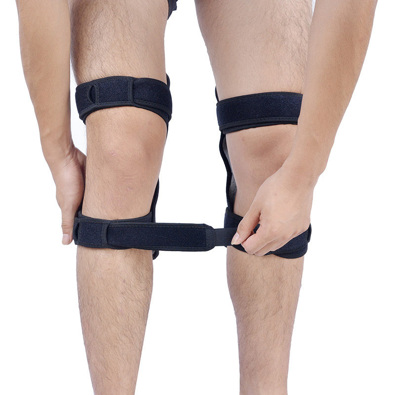 spring-loaded knee booster