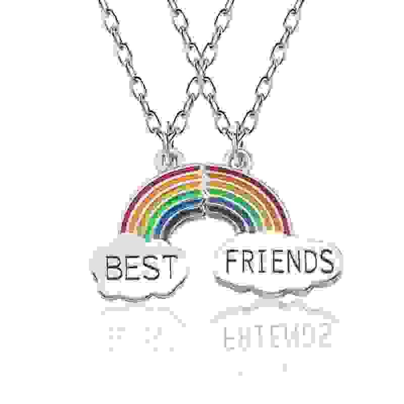 Yin Yang Pendant Necklace for Girlfriend Couples Matching Best Friend Friendship Jewelry Gift Bff Things Aesthetic Collar Boys 2