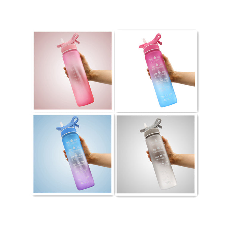 motivational time marker bottle