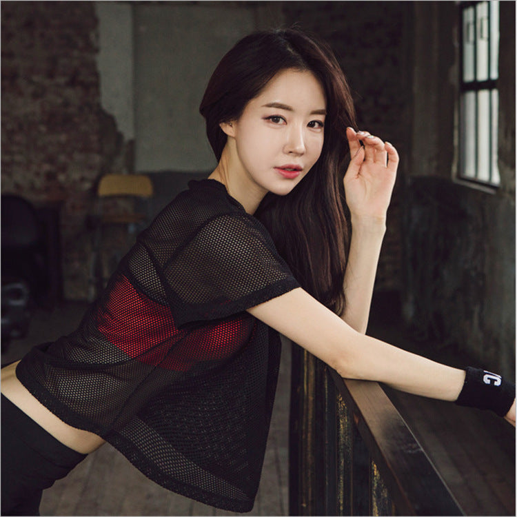 Breathable Fitness Tops Gym Clothing for Women