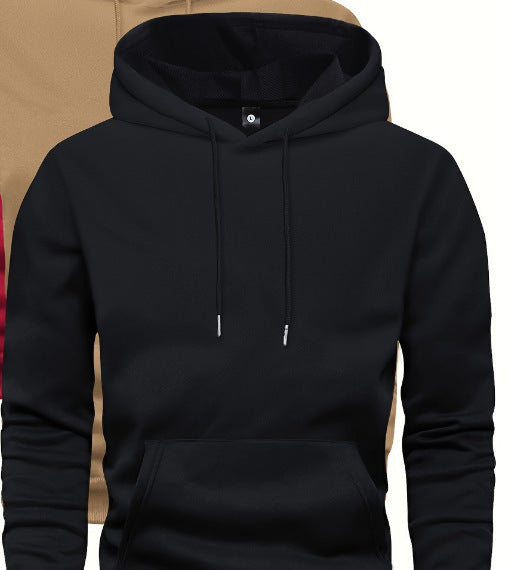 Men's Solid Color Hoodie