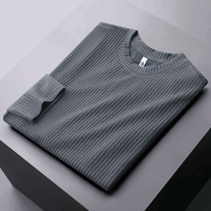 Men's Solid Color Sweater