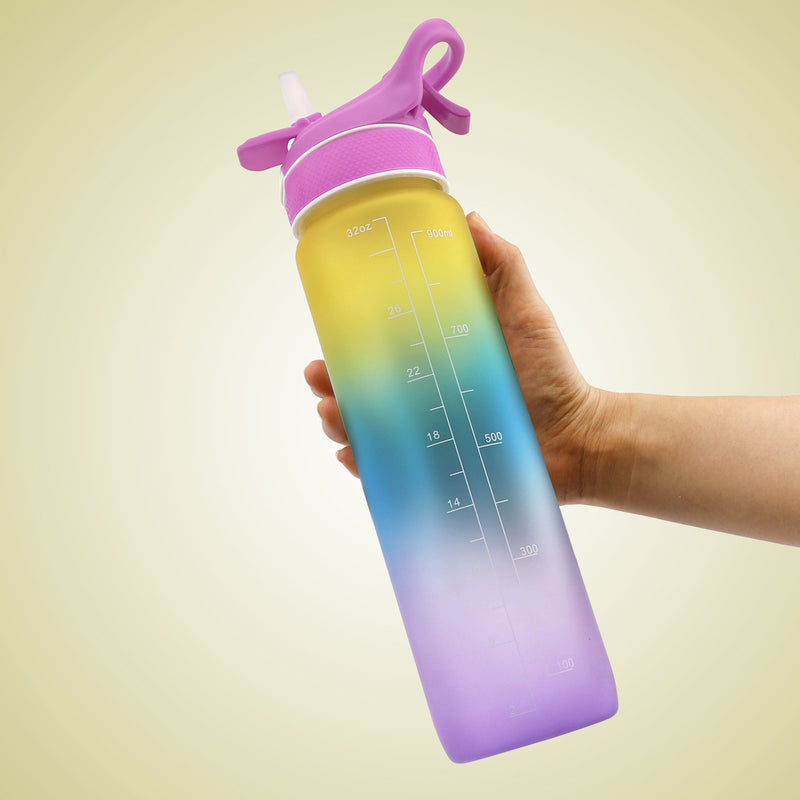 motivational time marker bottle