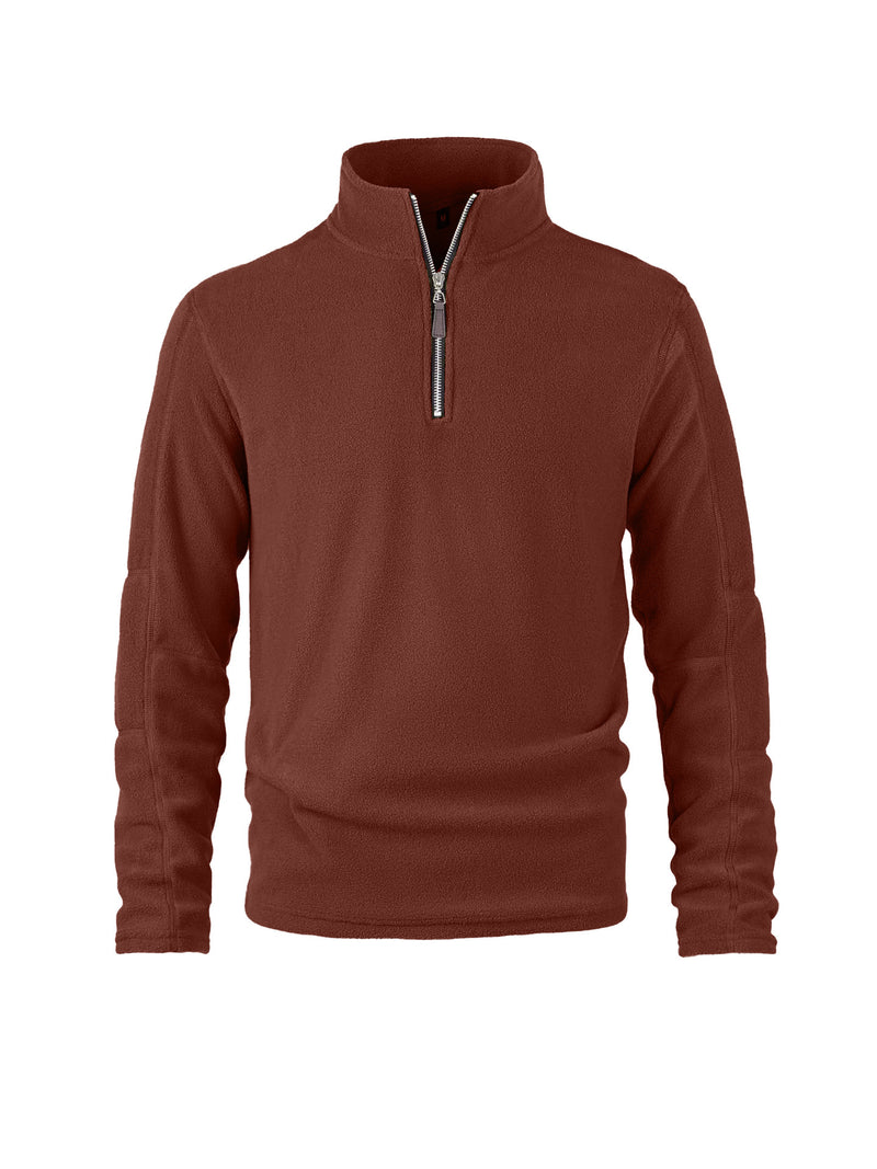 Men's Fleece Quarter Zip-Up Jacket