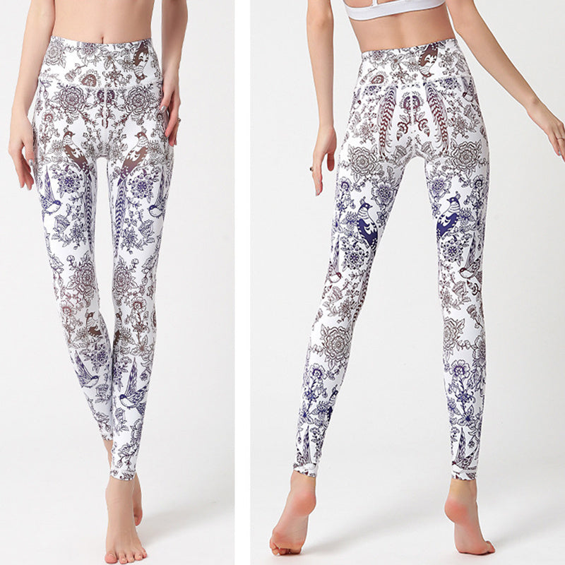 Legging High Waist Tights Gym Ladies Clothing