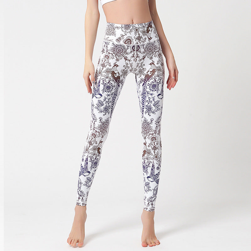 Legging High Waist Tights Gym Ladies Clothing