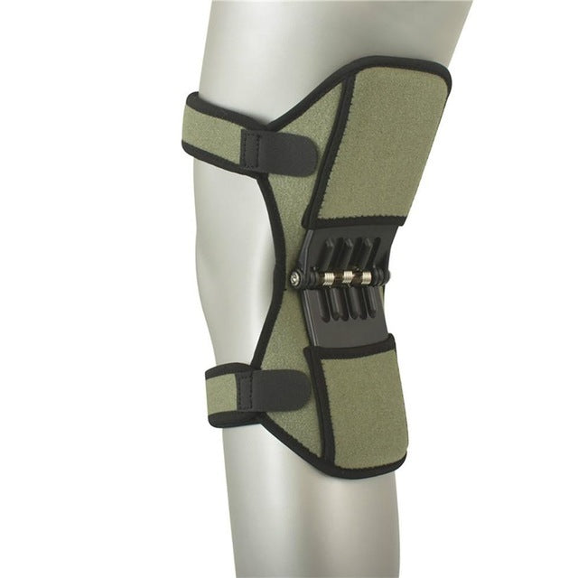 spring-loaded knee booster