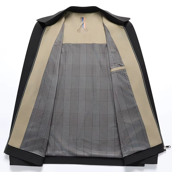 Men's Casual Jacket Solid Color