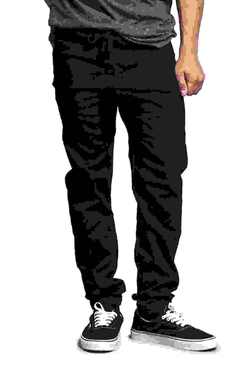 Men'S Drop Crotch Stretch Jogger Twill Pants, up to 5X