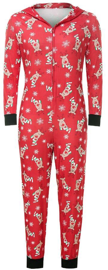 Matching Red Family Christmas Pajamas
