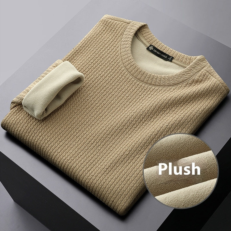Men's Solid Color Sweater