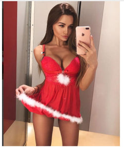Women's Lingerie Christmas Holiday Costume