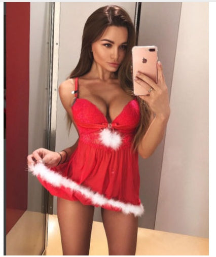 Women's Lingerie Christmas Holiday Costume