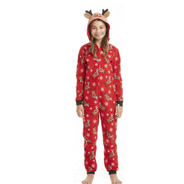 Matching Red Family Christmas Pajamas