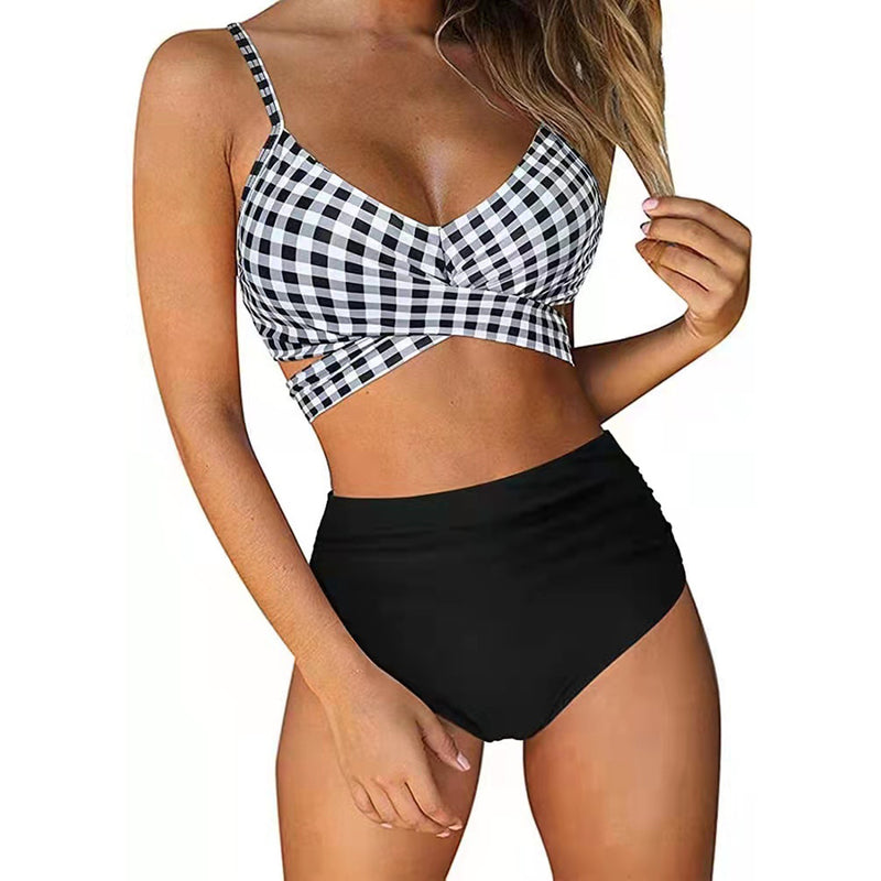 Push Up Leopard Print Swimwear