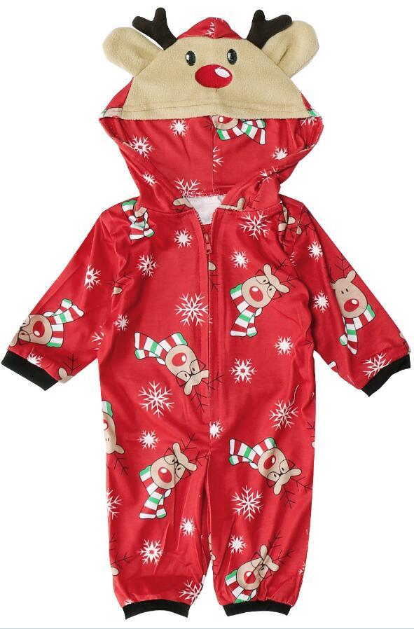 Matching Red Family Christmas Pajamas
