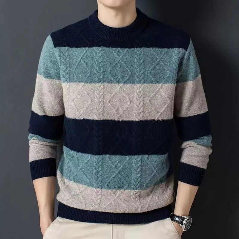 Autumn & Winter Cashmere Knit Pullover – Relaxed Fit