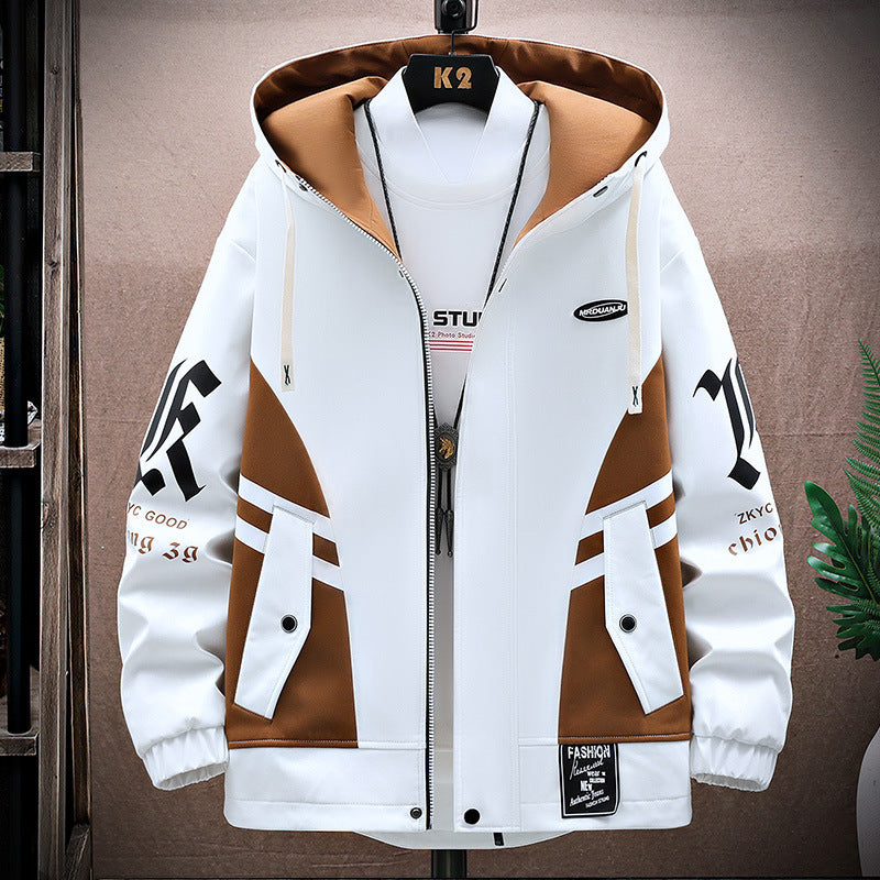 Stylish Men’s Fall Set – Casual Jacket & Pants