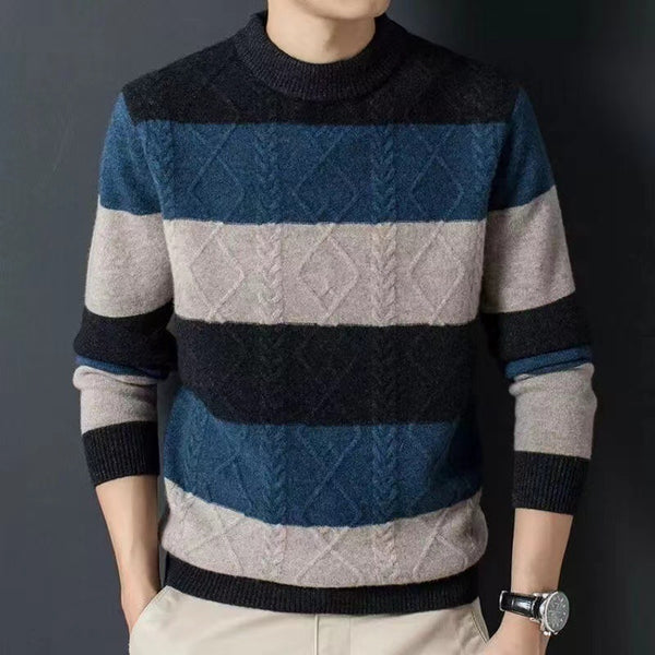 Autumn & Winter Cashmere Knit Pullover – Relaxed Fit